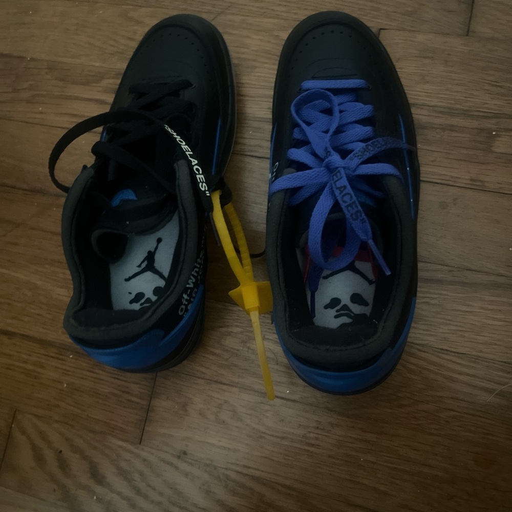 Jordan Kids Sneakers Black and Blue